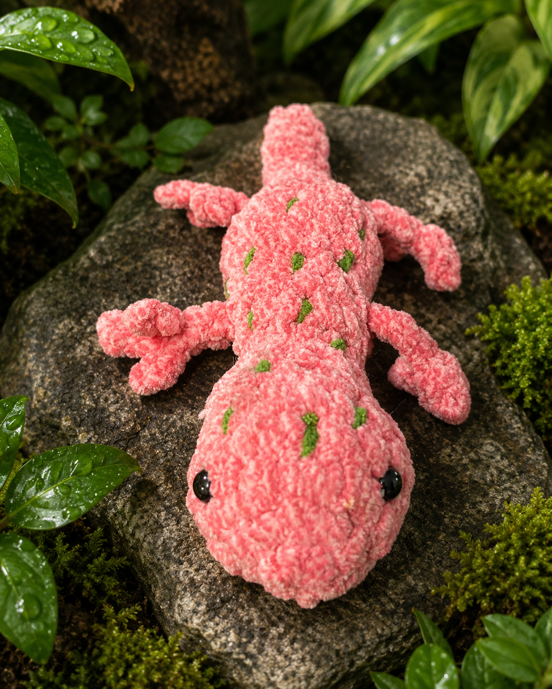Pink Gecko Lizard