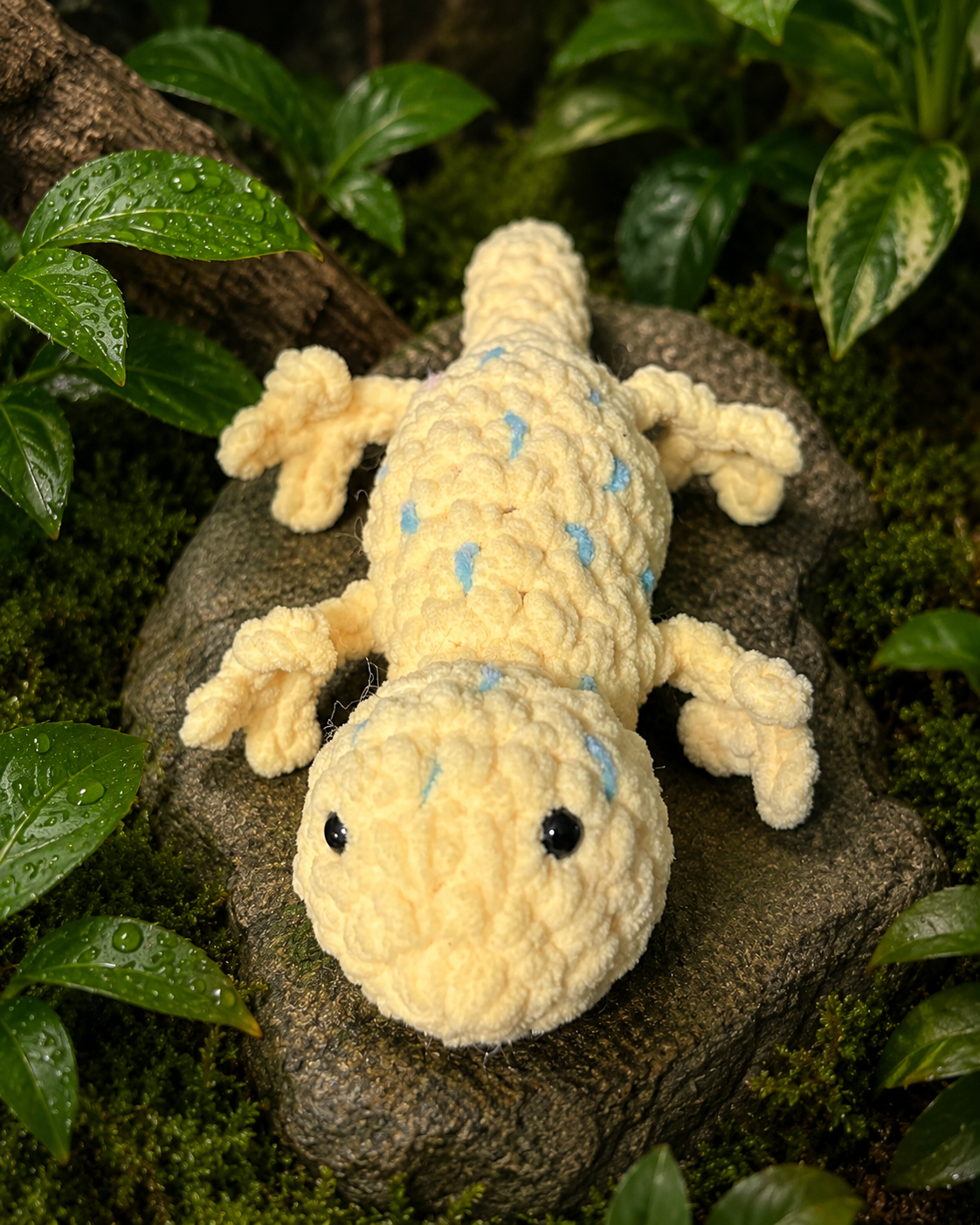 Crochet Gecko Lizard